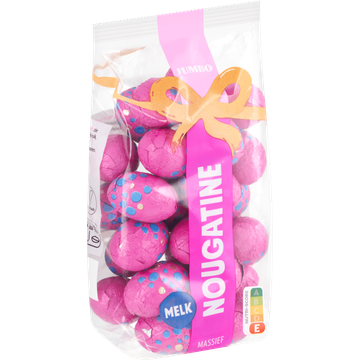 Jumbo Paaseitjes Melk Nougatine Massief 200 g