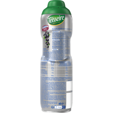 Teisseire Cassis Blackcurrant Zero Sugar 60 cl