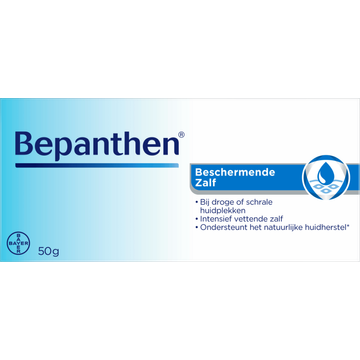 Bepanthen Beschermende, vettende zalf bij droge of schrale huid, 50g