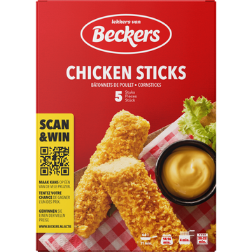 Beckers Chicken Sticks 5 stuks 300g