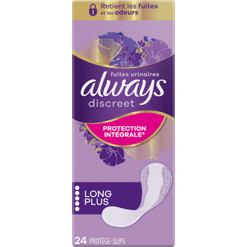 Always Discreet Inlegkruisjes Voor Urineverlies Long Plus 24