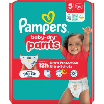 Pampers Baby-Dry Pants Maat 5, 23 Luierbroekjes