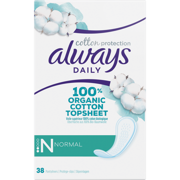 Always Daily Cotton Protection Inlegkruisjes