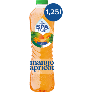 SPA FRUIT Niet-Bruisende Fruitige Frisdrank Mango Apricot 1,25 L