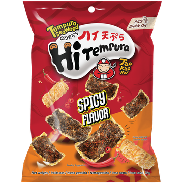 Tao Kae Noi Tempura Seaweed Spicy 40g