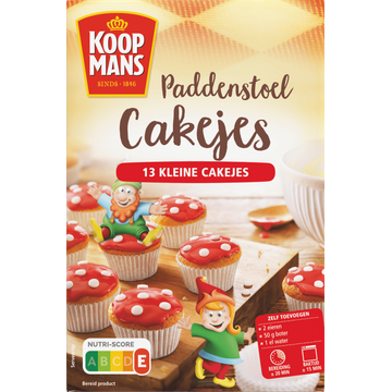 Koopmans Paddenstoel Cakejes 220 g