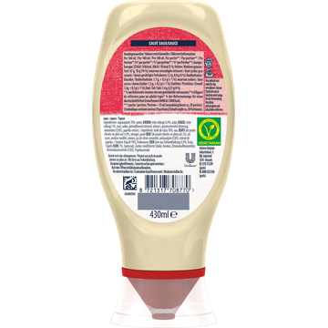 Calvé Knijpfles Belgische Mayonaise 430 ml