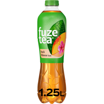 Fuze Tea Black Iced Tea Peach Hibiscus 1,25 L