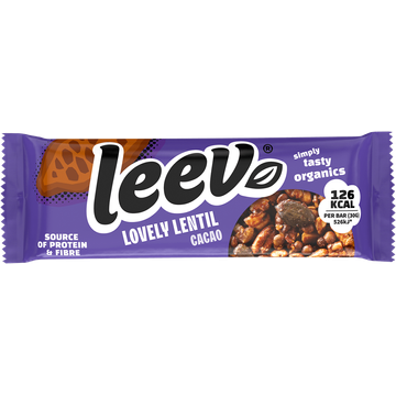 Leev®  bio LOVELY LENTIL bar cacao 30g
