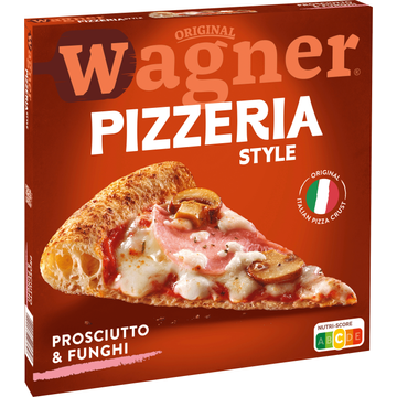 Wagner Pizzeria Style Prosciuto Funghi 1 stuk