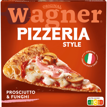 Wagner Pizzeria Style Prosciuto Funghi 1 stuk