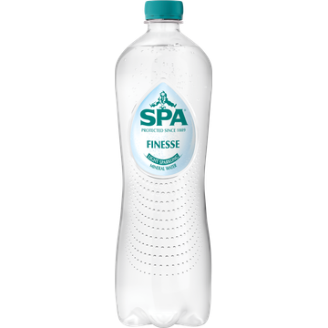 SPA FINESSE Natuurlijk Licht Bruisend Mineraalwater 1L