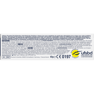 Fixodent Plus Food Barrier Fris