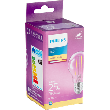 Philips Led Filament Bulb 25W E27 box