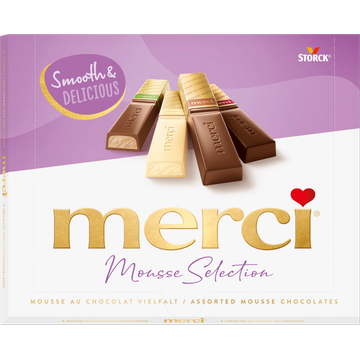 merci Finest Selection mousse Chocoladeproducten / bon bons / bit 210 g Doos