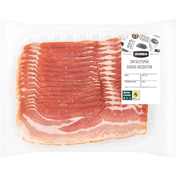 Jumbo Ontbijtspek Droog Gezouten ca. 125 g