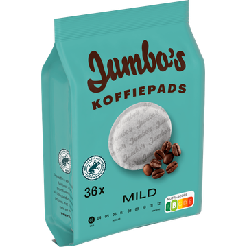 Jumbo's Koffiepads Mild 36 Stuks