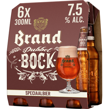 Brand Dubbelbock Bier Fles 6 x 300ml