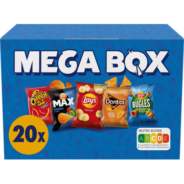 Lay's Mega Box Multipack Chips 20 pack