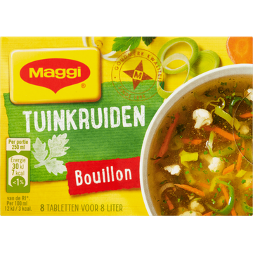 MAGGI Tuinkruiden Bouillon 8 Stuks 80 g