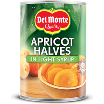 Del Monte Halve Abrikozen op Lichte Siroop 420 g