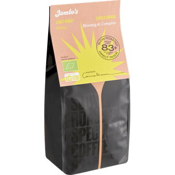 Jumbo's Bio Koffiebonen Light Roast Ethiopia Bloemig & Complex 500 g
