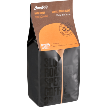 Jumbo's Koffiebonen Dark Roast Brasil & Colombia Notig & Cacao 500 g
