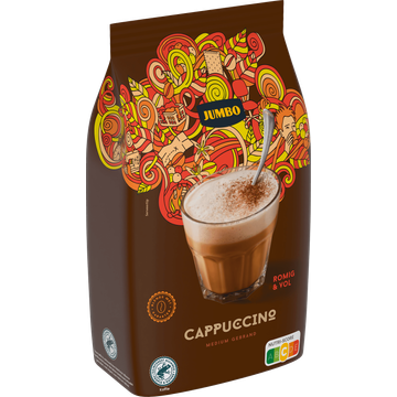 Jumbo Oploskoffie Cappuccino 250 g