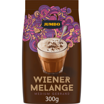 Jumbo Oploskoffie Wiener Melange 300 g