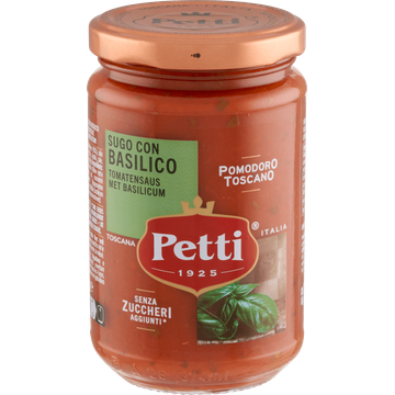 Petti Tomatensaus met Basilicum 300 g