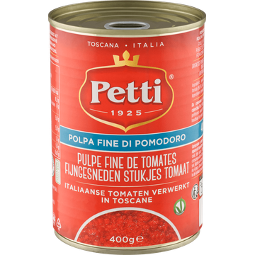 Petti Fijngesneden Stukjes Tomaat 400 g