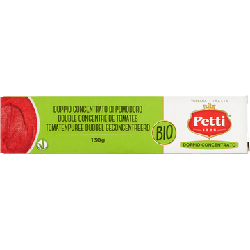Petti Bio Tomatenpuree Dubbel Geconcentreerd 130 g