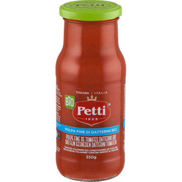 Petti Bio Fijn Gesneden Datterini Tomaten 350 g
