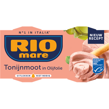 Rio Mare Tonijnmoot in olijfolie 2x65g MSC