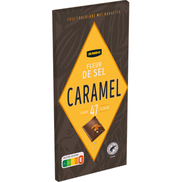 Jumbo Pure Chocolade Fleur de Sel Caramel 100 g
