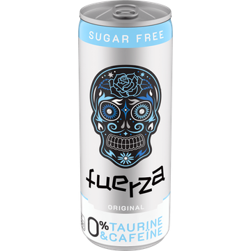 Fuerza 0% Taurine & Cafeïne Sugar Free 250ML
