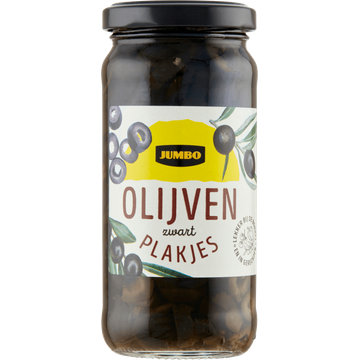 Jumbo Olijven Plakjes Zwart 220 g
