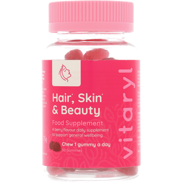 Vitaryl Hair & Beauty gummies 30 stuks