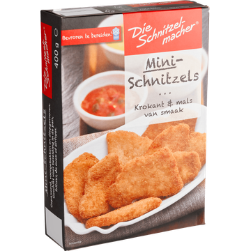 Die Schnitzelmacher Mini-Schnitzels 400 g