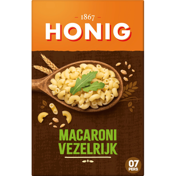 Honig Macaroni Vezelrijk 550 g