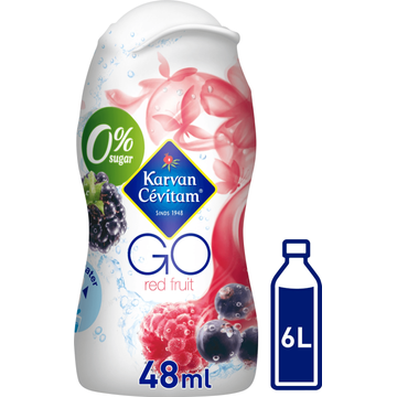 Karvan Cévitam GO Rood Fruit Siroop 48 ml