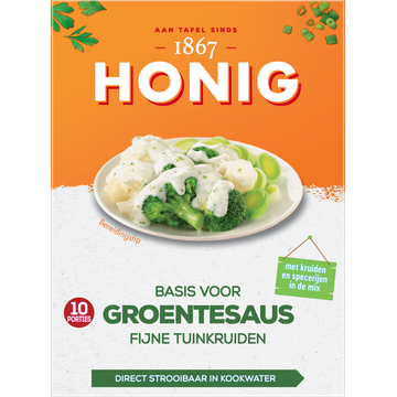 Honig Basis voor Groentesaus Fijne Tuinkruiden 150 g