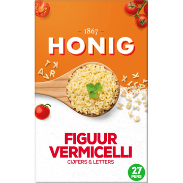 Honig Figuurvermicelli Cijfers en Letters 275 g