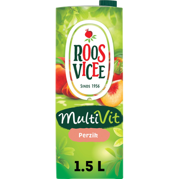 Roosvicee Multivit Perzik 1,5 L