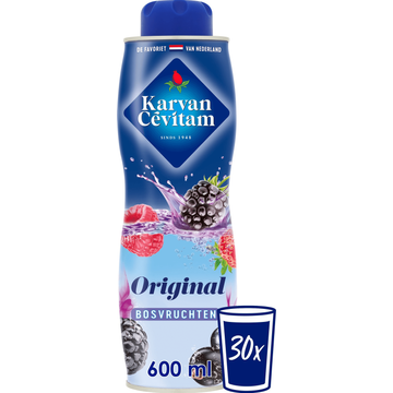 Karvan Cévitam Bosvruchten Original Siroop, 600 ml