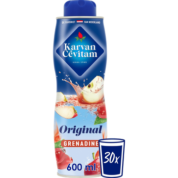 Karvan Cévitam Grenadine Original Siroop, 600 ml