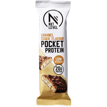 Nxt Level Proteine Caramel Cookie Bar 55g