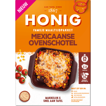 Honig Maaltijdpakket Mexicaanse Ovenschotel 401g