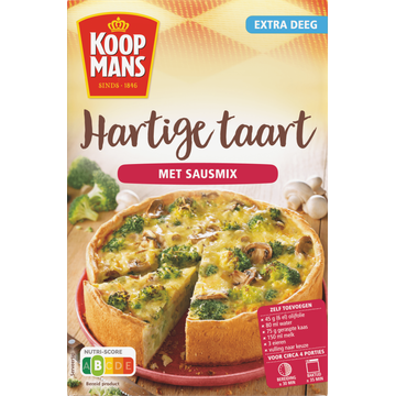 Koopmans Hartige Taart met Sausmix 260 g