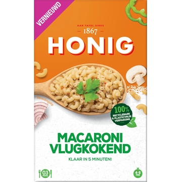 Honig Macaroni Vlugkokend 250g